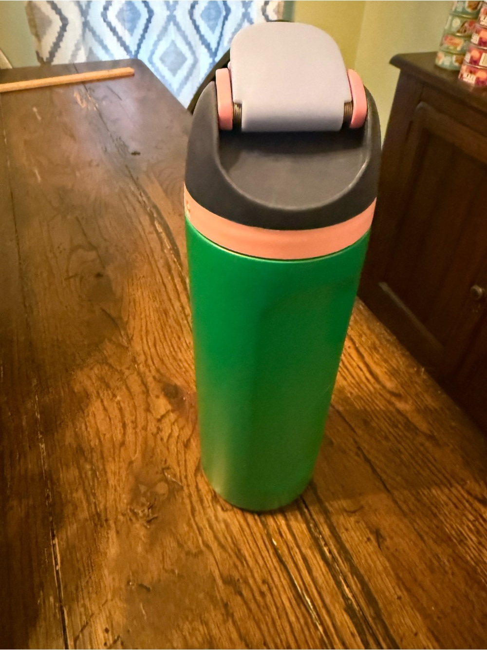 Owala Freesip Insulated Green Stainless Steel Water Bottle 24oz